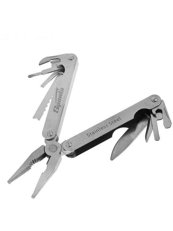 Инструмент многофункциональный Sparta, 15 предметов, трансформер, чехол