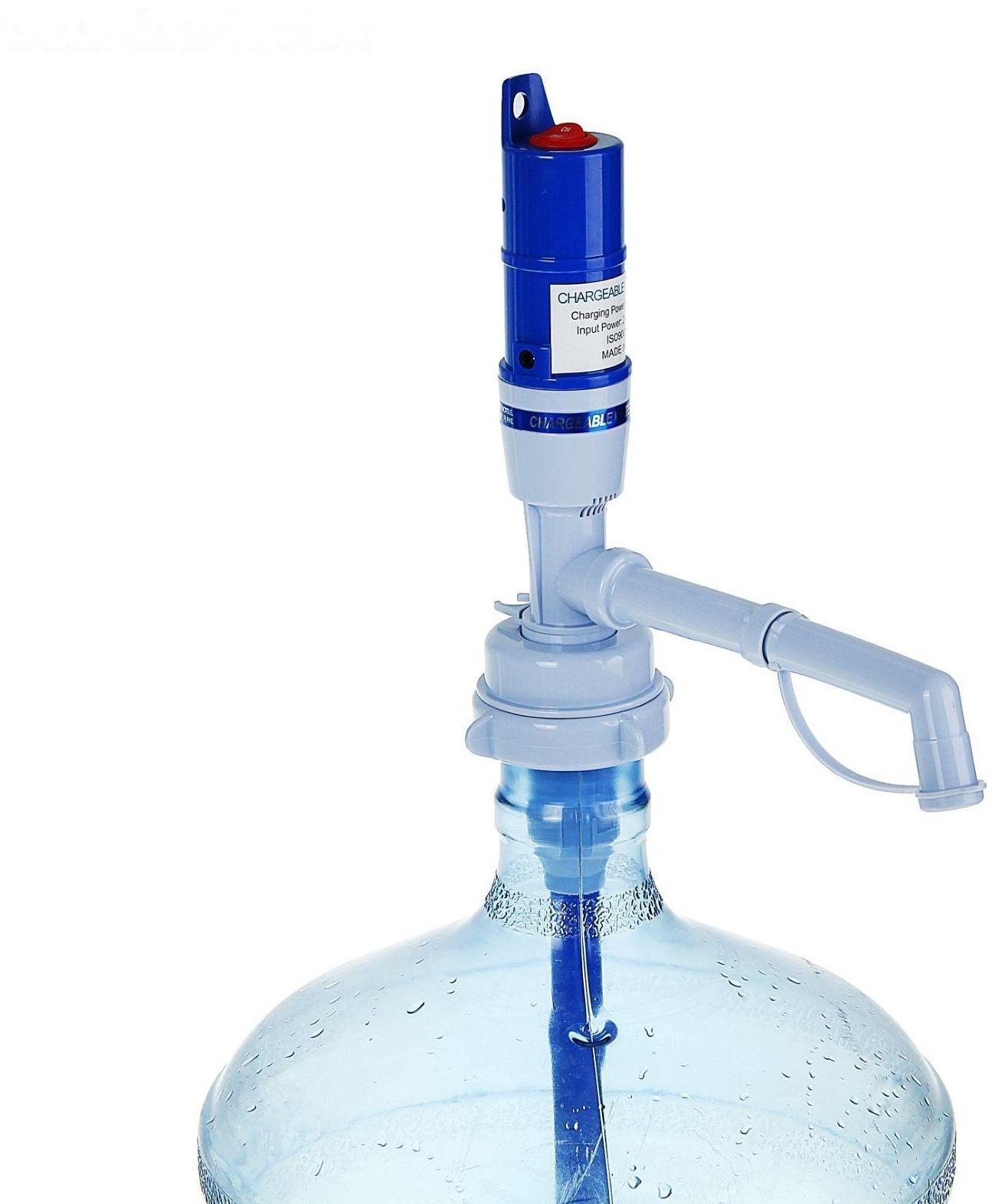 Электрическая помпа LESOTO Electro, 5 л/мин, под бутыль 19 л., с сетевым адаптером