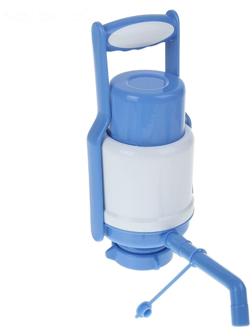 Помпа для воды LESOTO Universal, механическая, под бутыль от 11 до 19 л, голубая