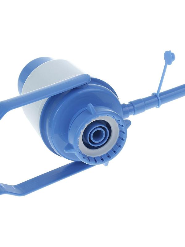 Помпа для воды LESOTO Universal, механическая, под бутыль от 11 до 19 л, голубая