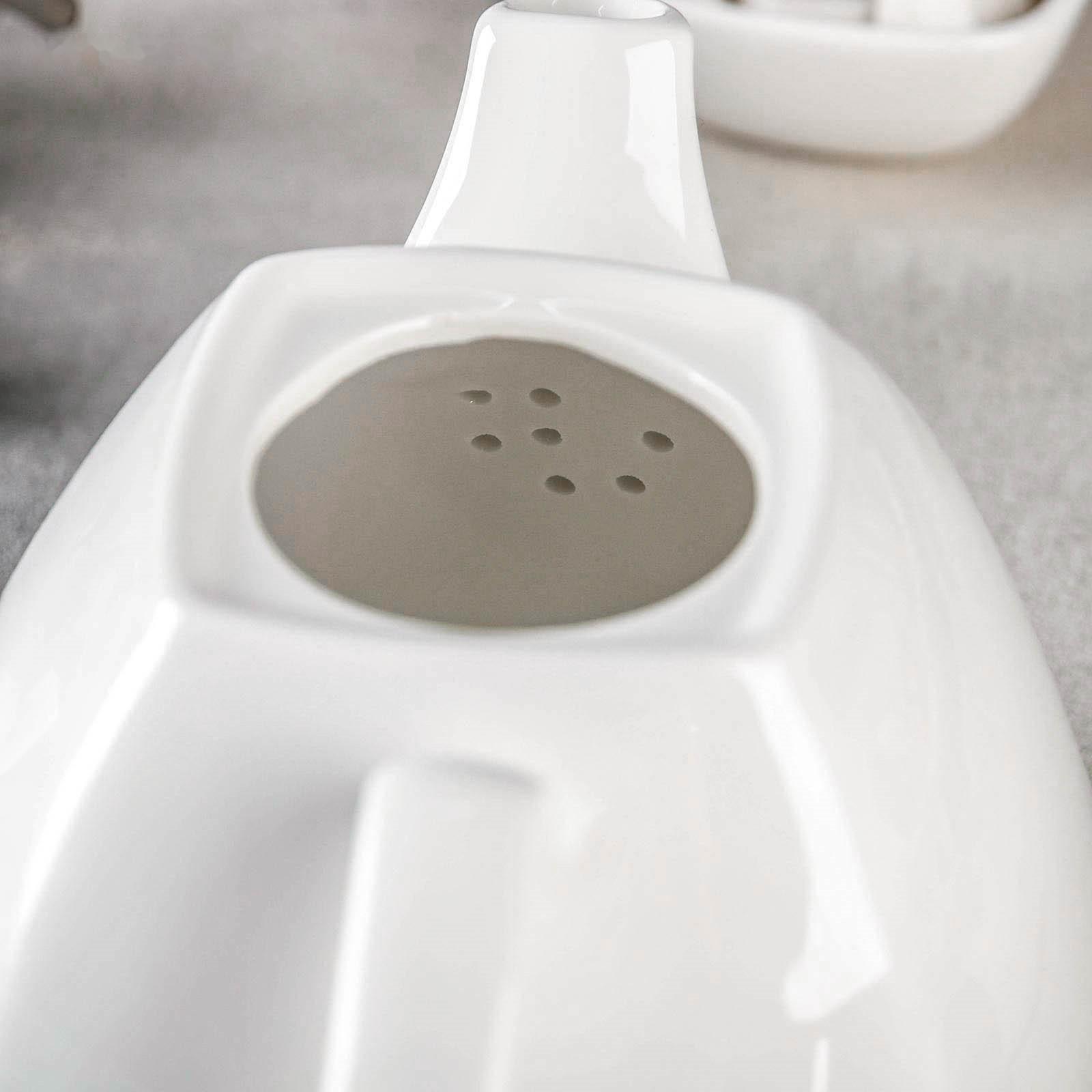 Чайник фарфоровый заварочный Ilona, 1,05 л, цвет белый