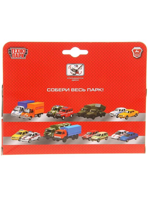 Машина металлическая «Газель скорая помощь», двери открываются