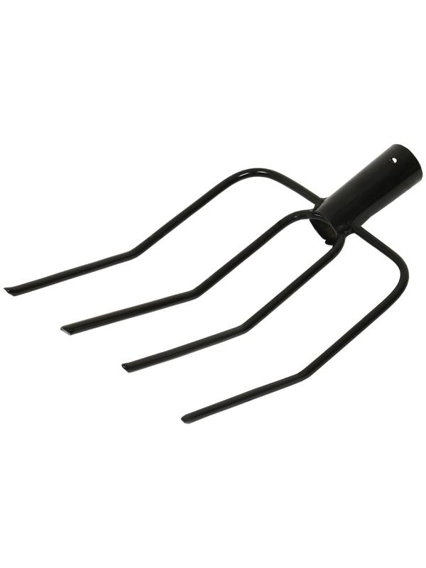 Вилы навозные, 4-рогие, тулейка 40 мм, без черенка