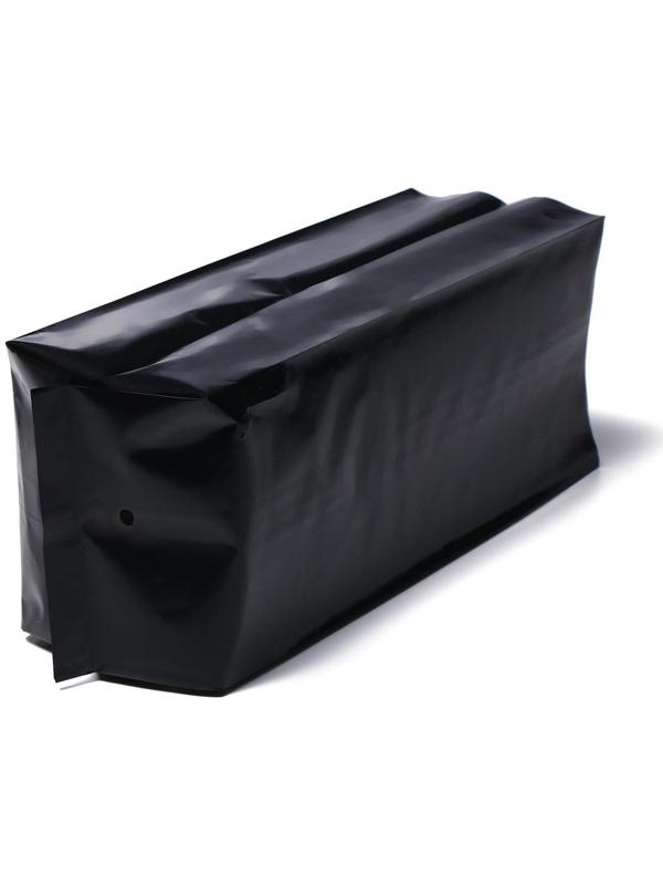 Пакет для рассады, 5 л, 12 × 35 см, полиэтилен толщиной 100 мкм, с перфорацией, чёрный, Greengo