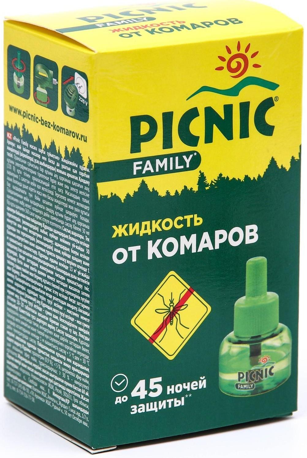 Дополнительный флакон-жидкость от комаров 