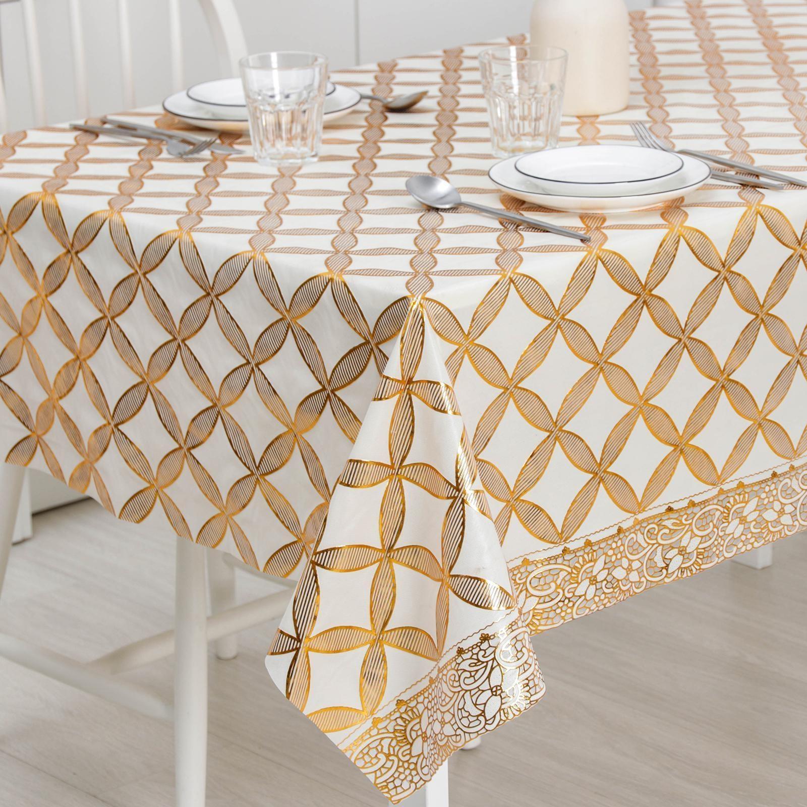 Клеёнка столовая ПВХ , ширина 137 см, рулон 20 метров, толщина 0,18 мм