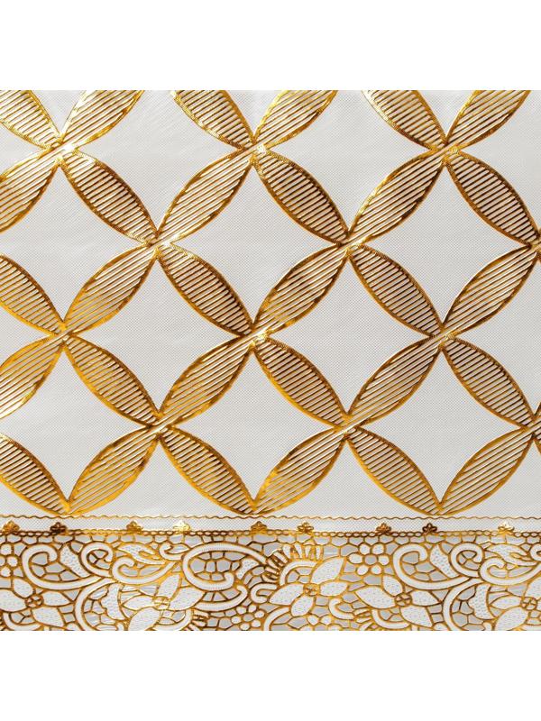 Клеёнка столовая ПВХ , ширина 137 см, рулон 20 метров, толщина 0,18 мм