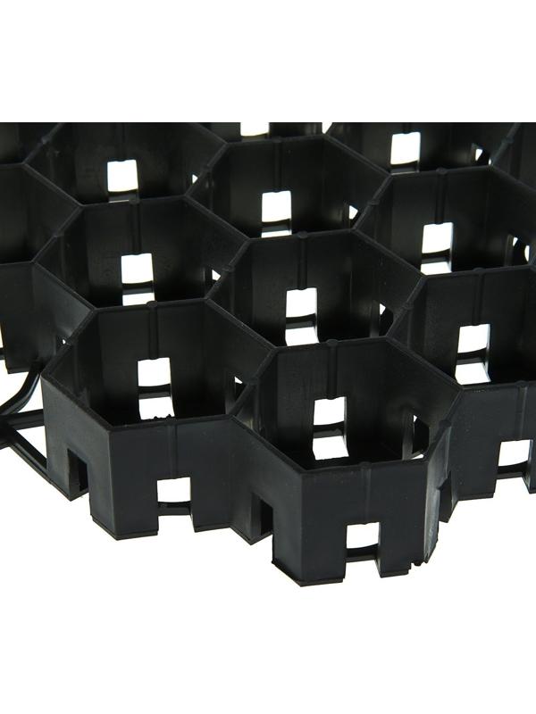 Газонная решетка ERFOLG Green Parking, черный, 40 х 60 см