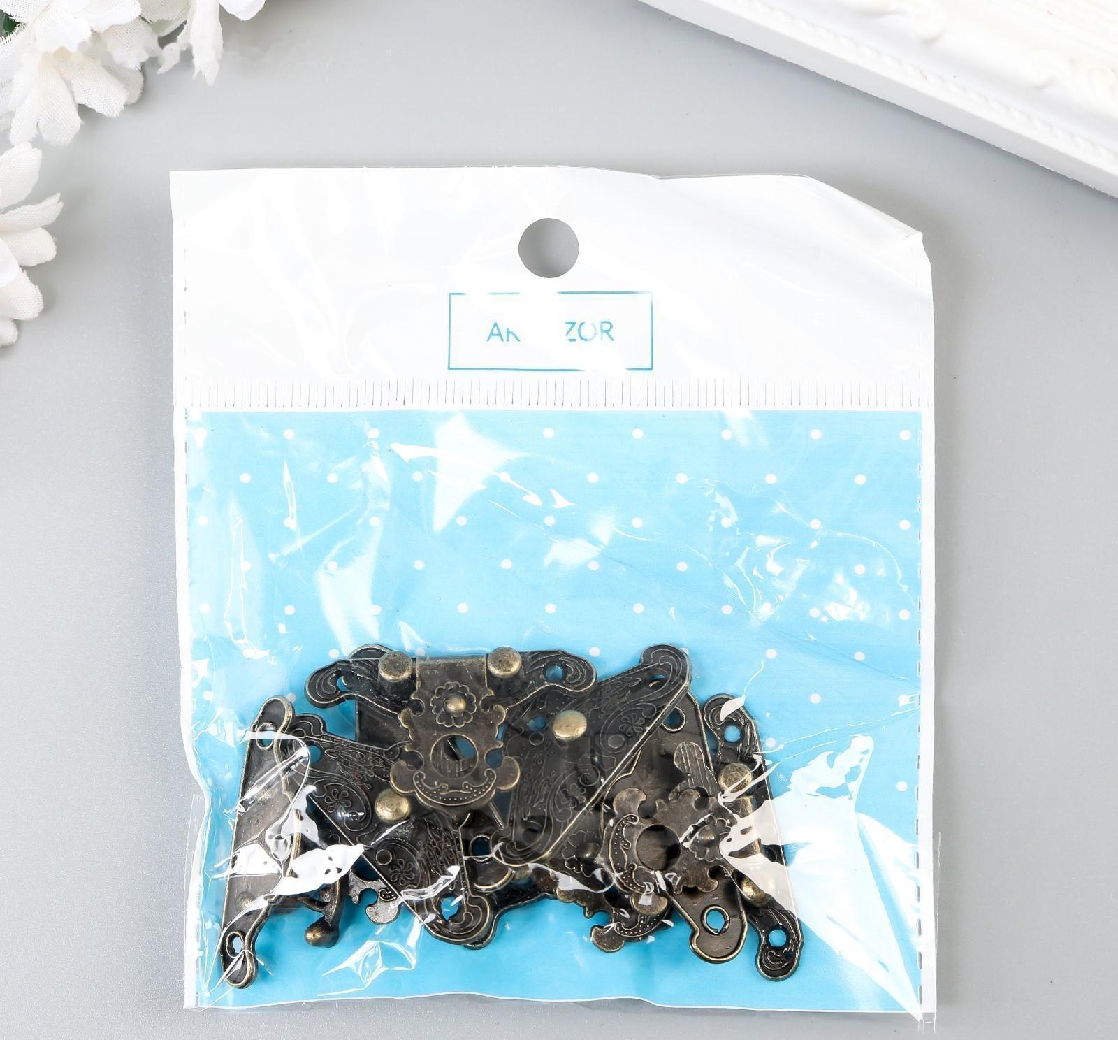 Замок металл для шкатулки 