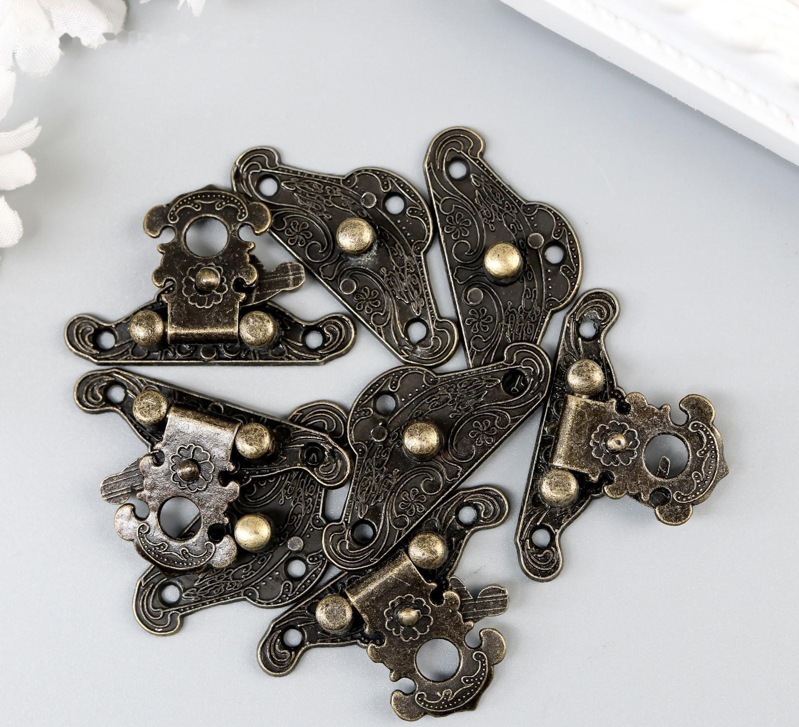 Замок металл для шкатулки 