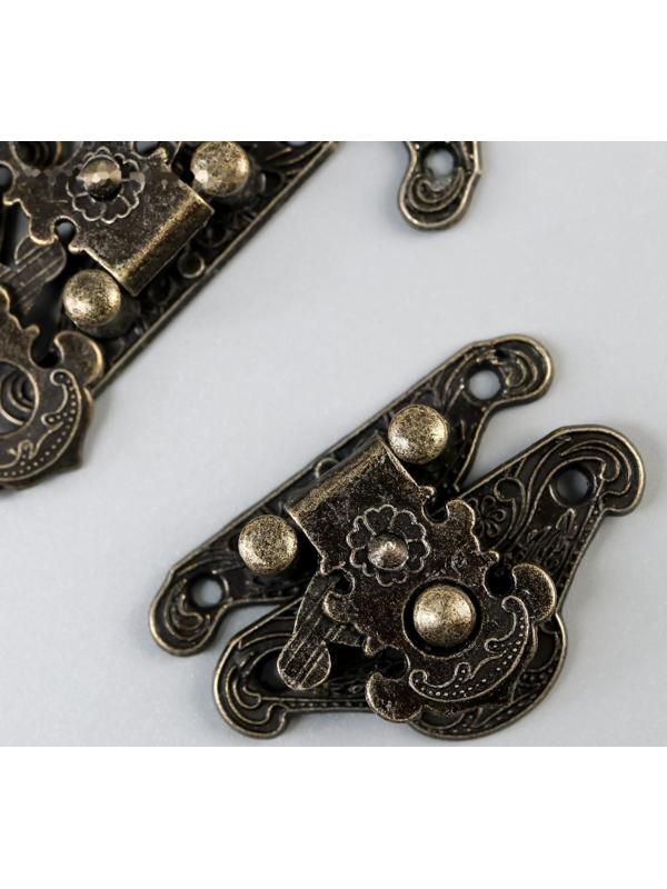 Замок металл для шкатулки 