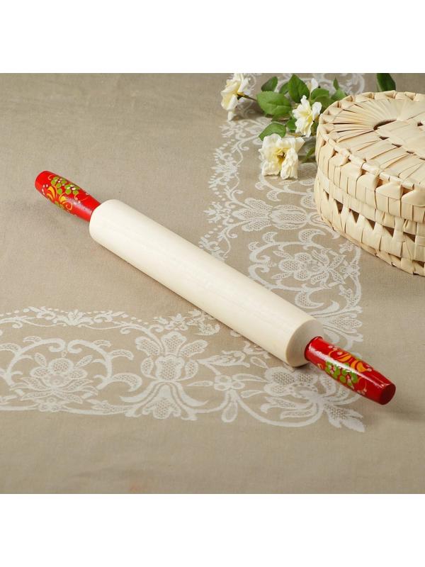 Скалка,  42×5 см, хохлома, микс