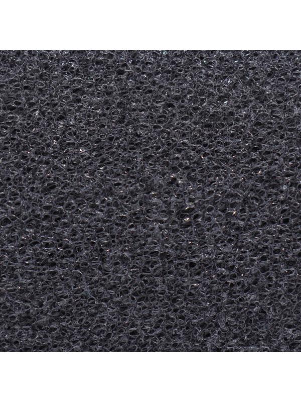 Губка прямоугольная для фильтра турбо № 15, 12 х 12 х 20 см, серая