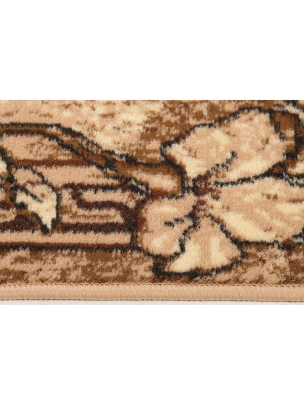 Ковёр «Мокко» овальный 80х150 см, 100% полипропилен, джут