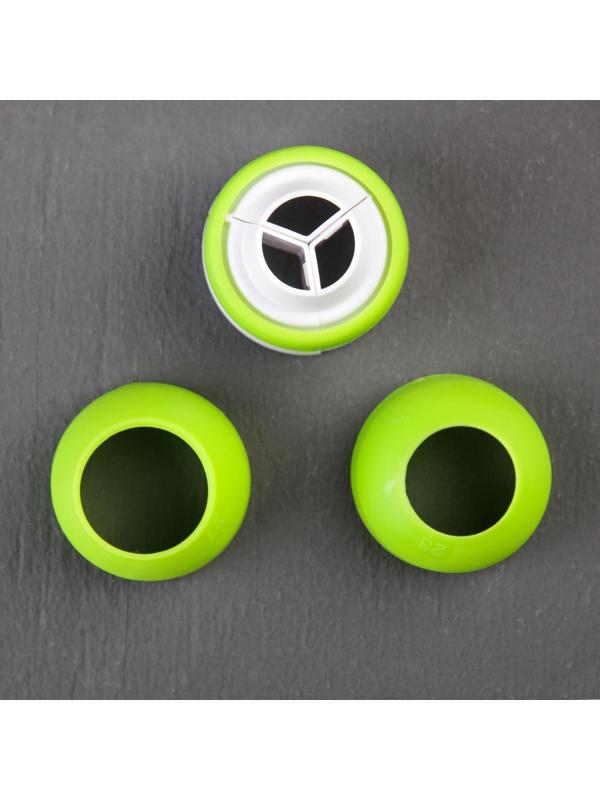 Переходник для трехцветного декорирования, d=2,4 см, 2,7 см, 3,6 см