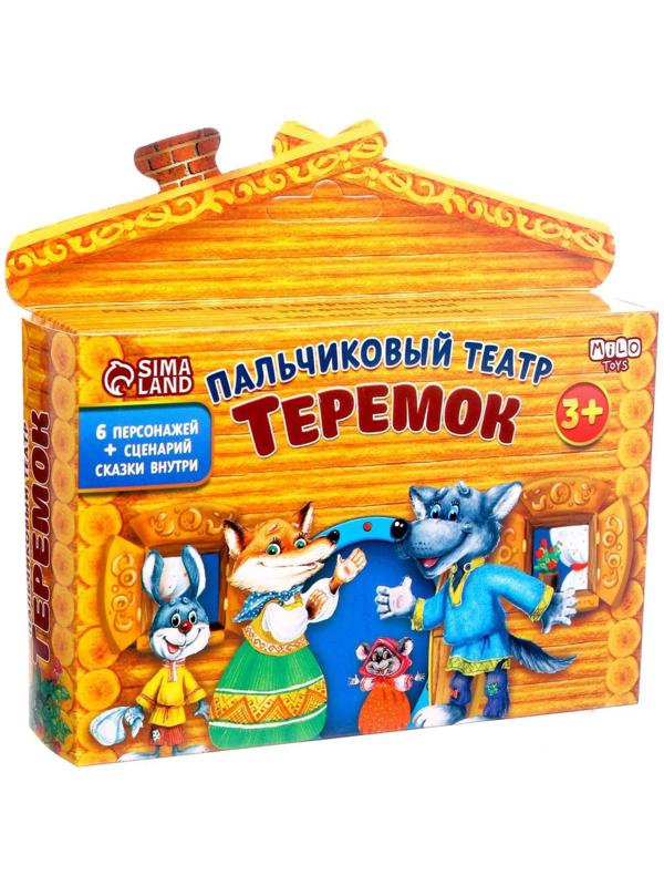 Кукольный театр «Теремок», набор 6 шт.