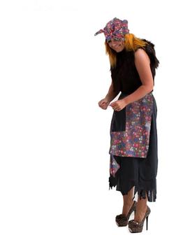 Карнавальный костюм «Баба-яга», р. 44-50, рост 170 см, цвета МИКС