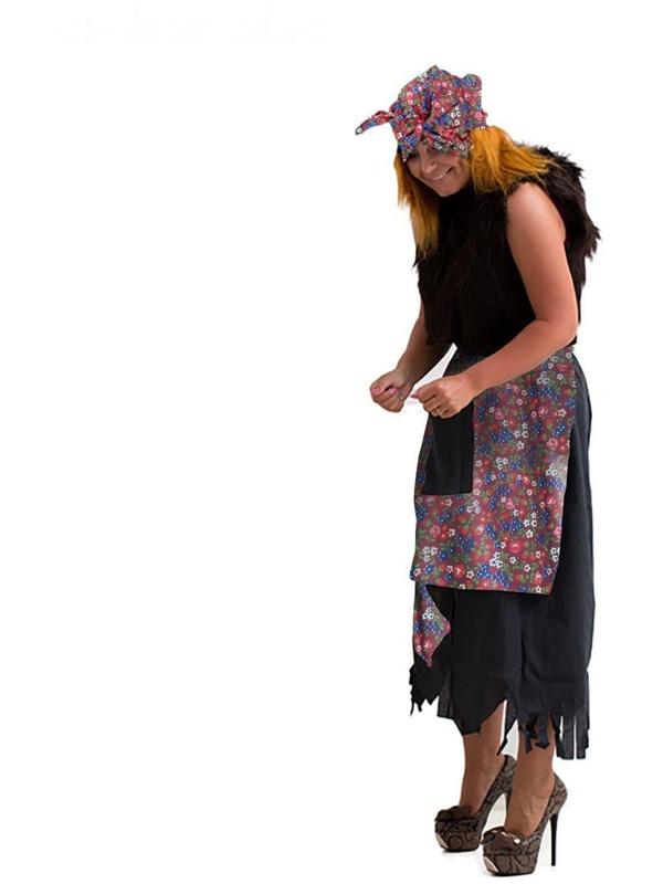 Карнавальный костюм «Баба-яга», р. 44-50, рост 170 см, цвета МИКС