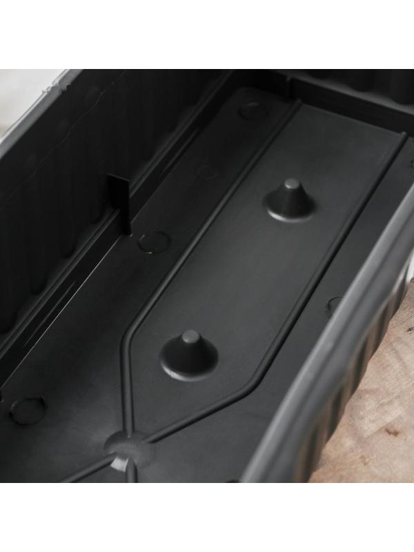 Ящик для цветов без дренажной решетки, цвет МИКС