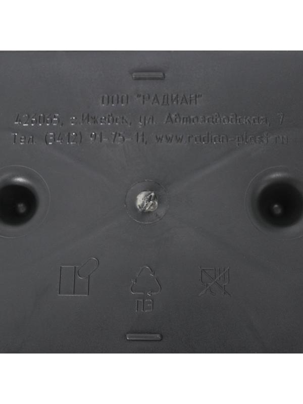 Ящик для цветов без дренажной решетки, цвет МИКС