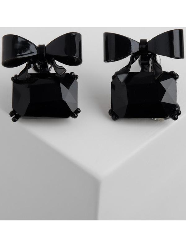 Серьги со стразами 