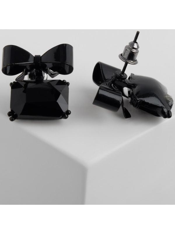 Серьги со стразами 