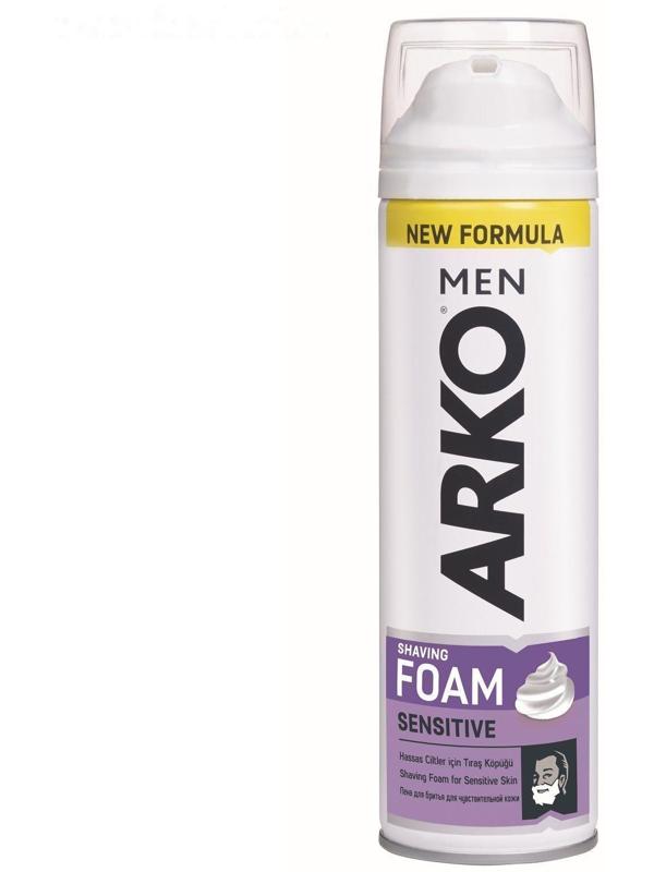 Пена для бритья Arko Men Sensitive, 200 мл