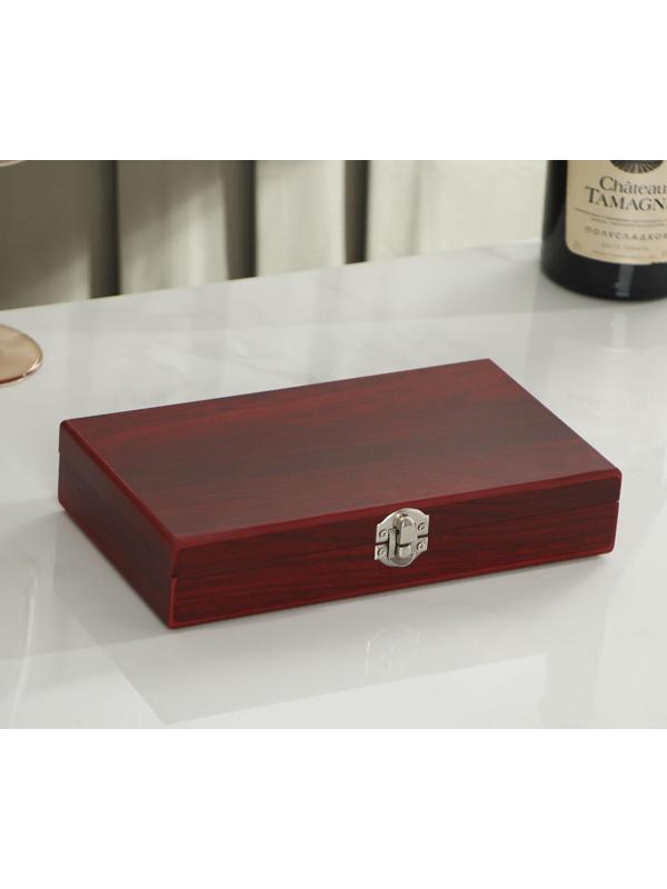 Набор для вина, 5 предметов: штопор, каплеуловитель, пробка, термометр, резец для фольги