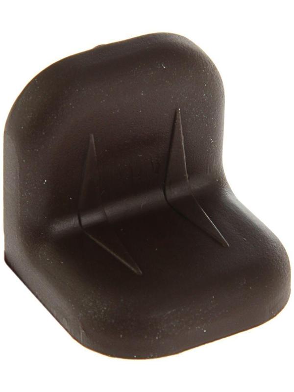 Уголок крепежный, с пластиковой крышкой, цвет венге, тип 2