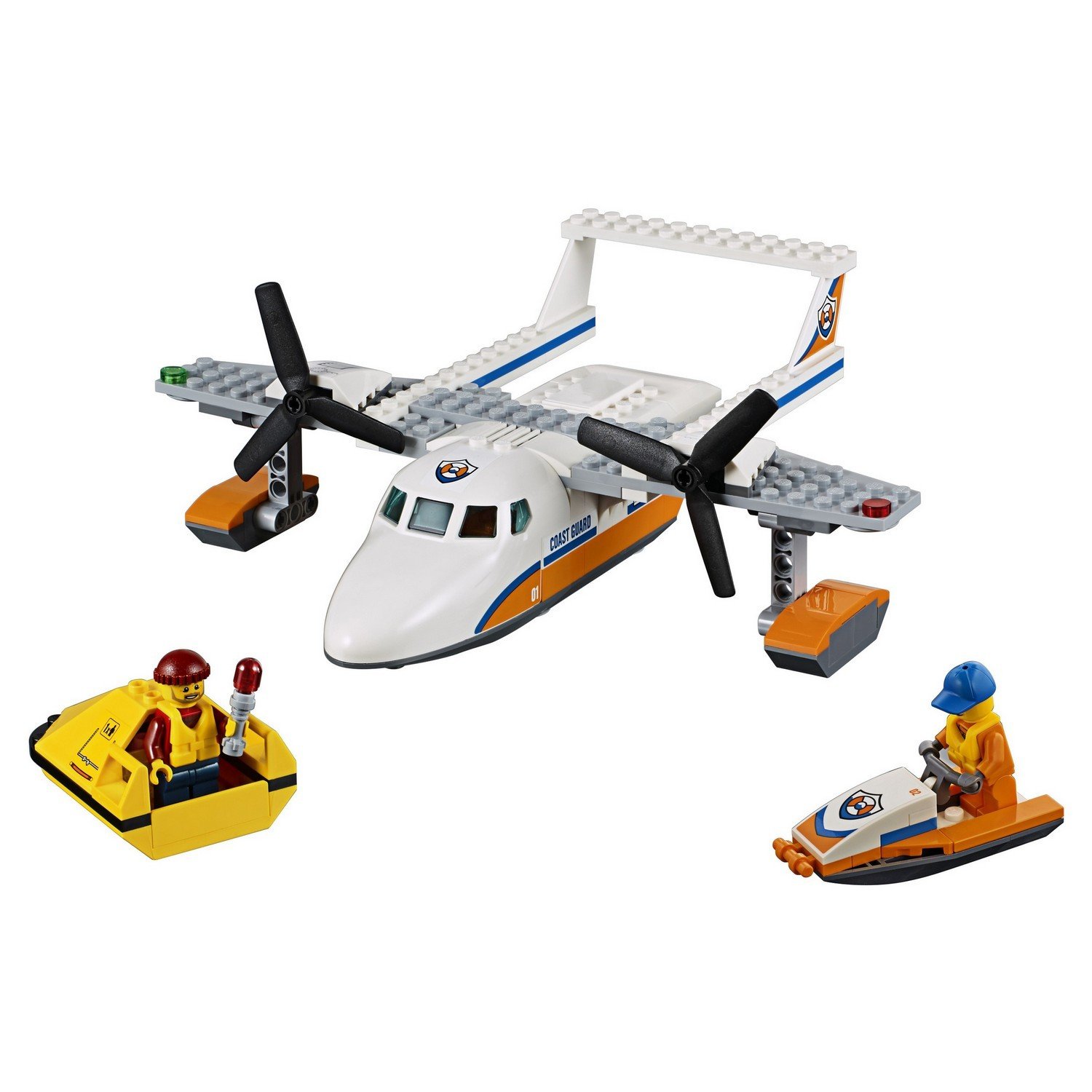 Конструктор Bl «Спасательный самолет береговой охраны» 10751 (City 60164) 153 детали