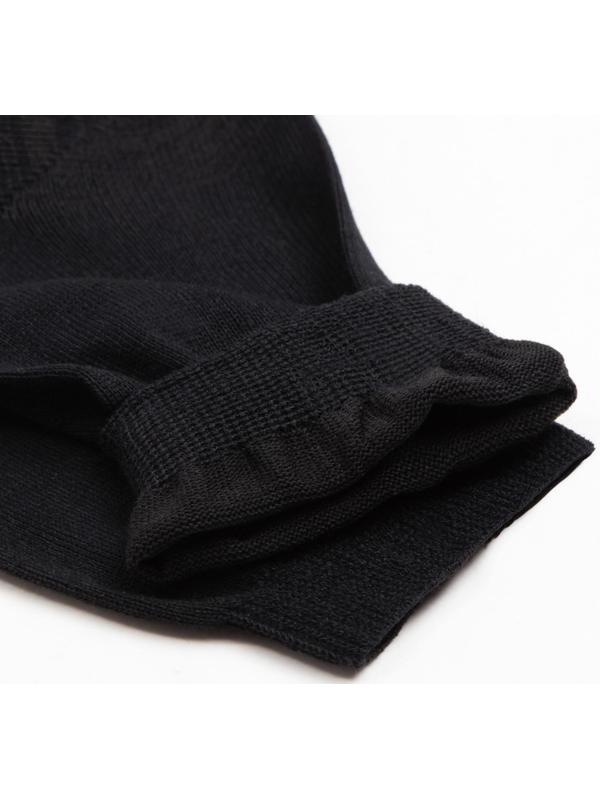 Носки мужские, цвет чёрный, размер 25