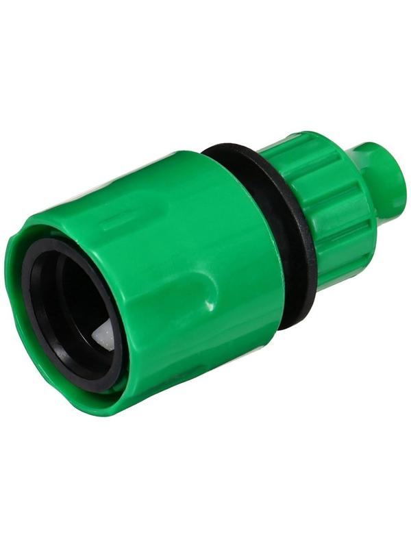 Коннектор для капельной трубки, 6 мм, быстросъёмное соединение, пластик