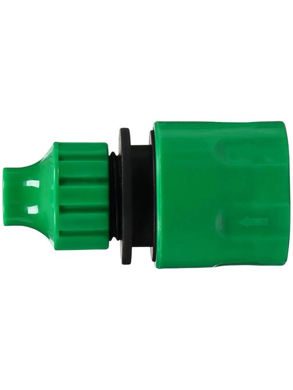 Коннектор для капельной трубки, 6 мм, быстросъёмное соединение, пластик