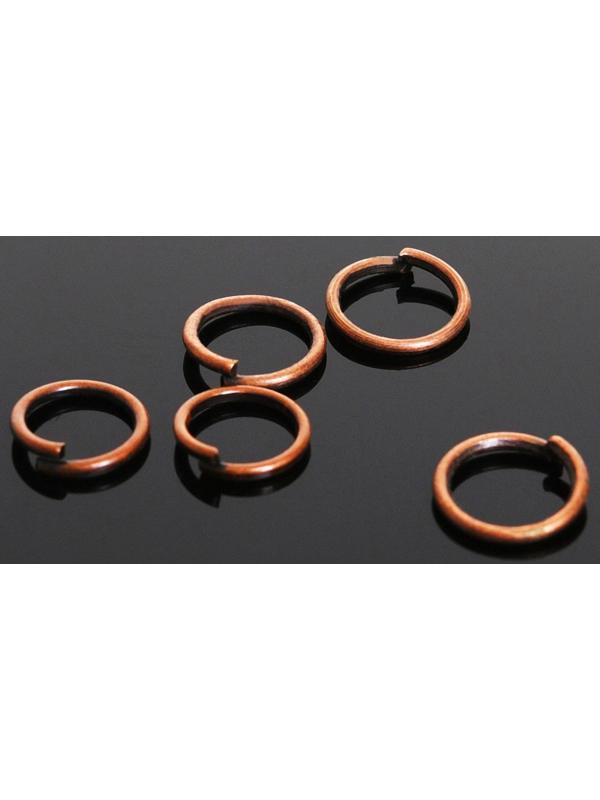 Кольцо соединительное 0,6 х 5мм (набор 50гр) СМ-973, цвет меди
