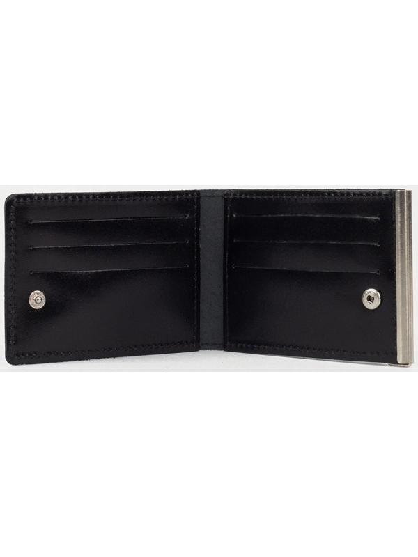 Зажим для купюр на кнопке, цвет чёрный