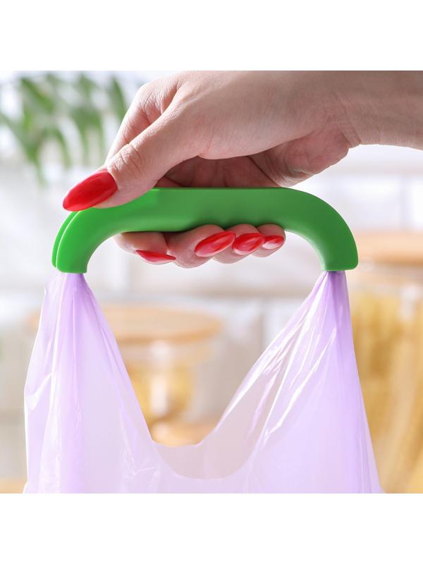 Набор ручек-держателей для пакетов 3 шт, цвет МИКС