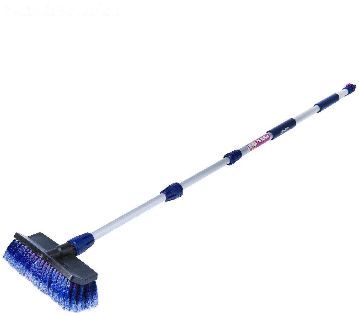 Щетка для мытья CU-606, телескопическая 105-170 см, 2-х секционная