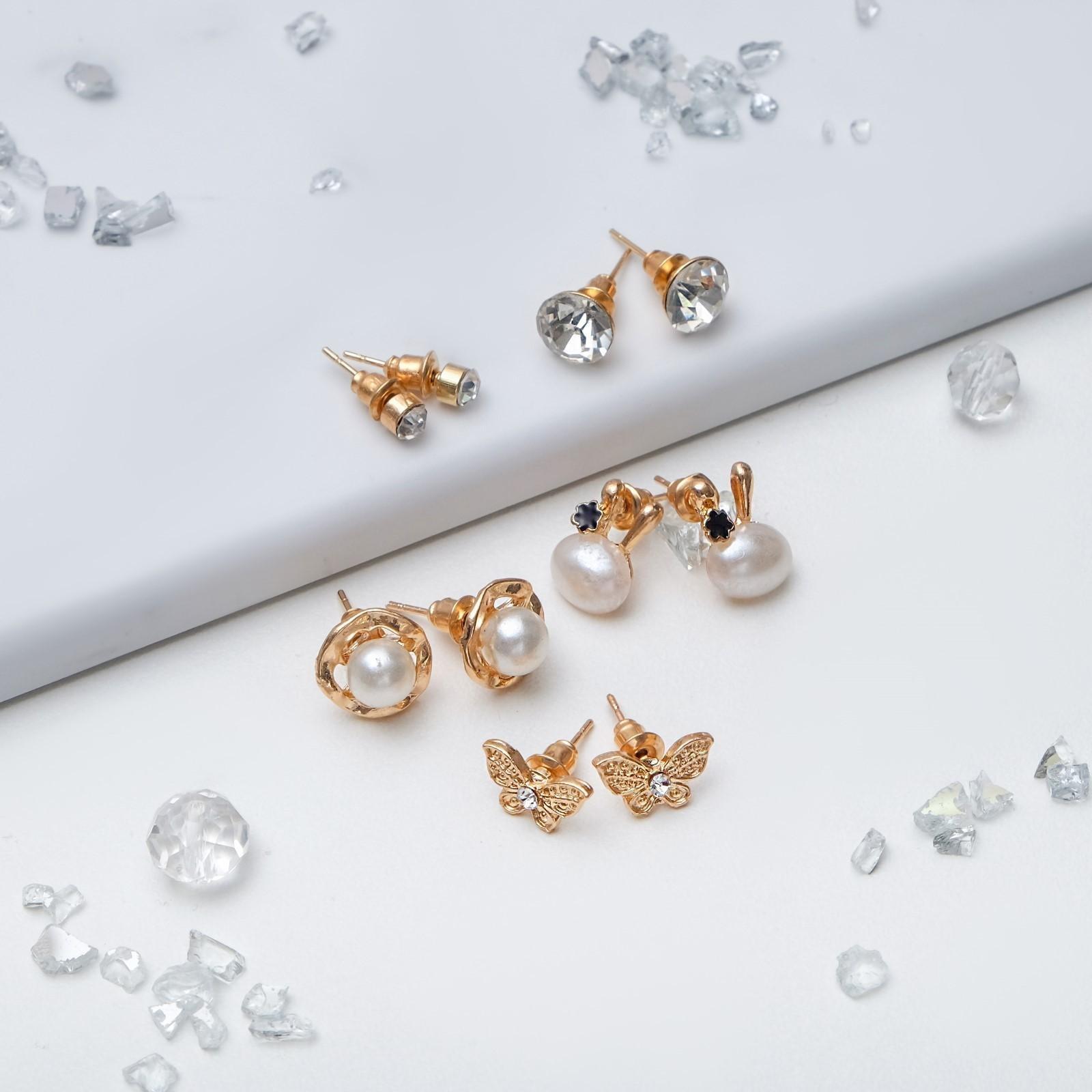 Пусеты 5 пар 