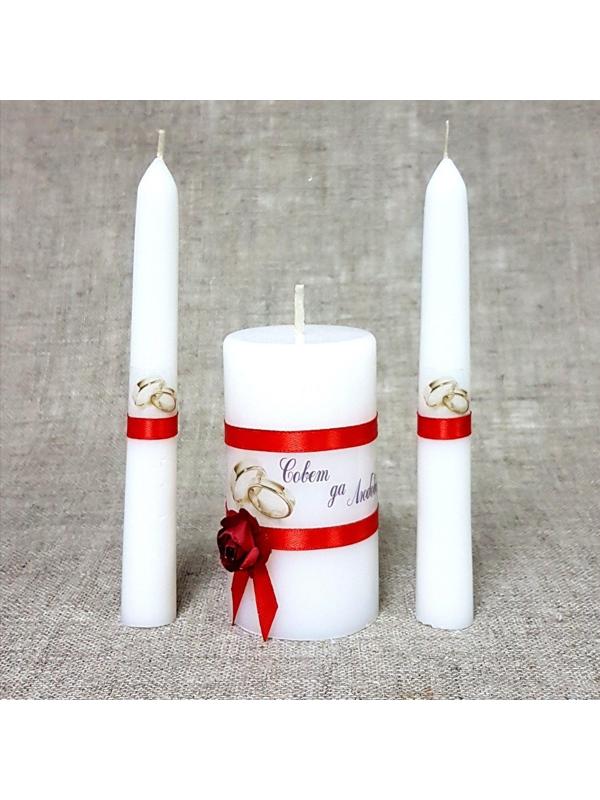 Набор свадебных свечей 
