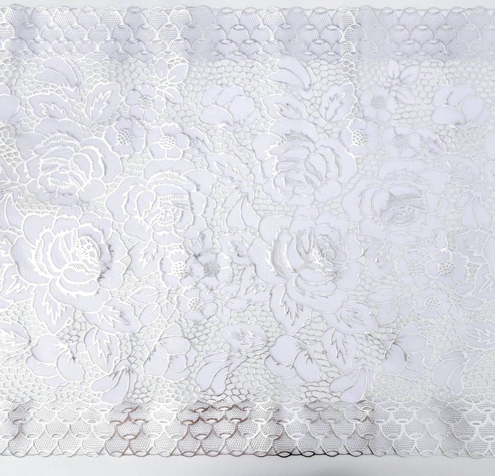 Клеёнка ПВХ «Роуз», ширина 50 см, рулон 20 м