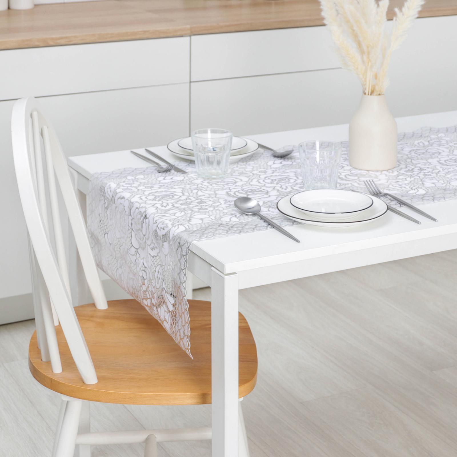 Клеёнка ПВХ «Роуз», ширина 50 см, рулон 20 м