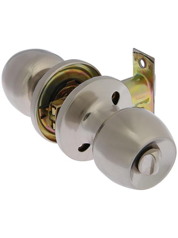 Защелка 1103, с ключом, цвет матовый никель