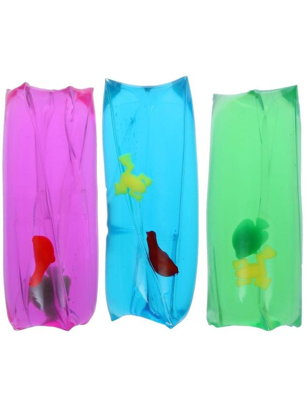 Мялка «Попробуй удержи» рыбки с водой, цвета МИКС