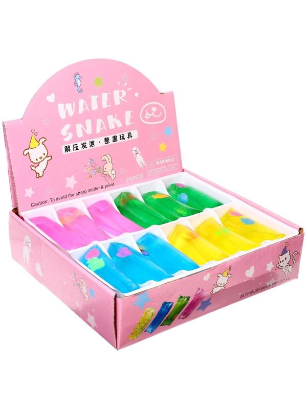 Мялка «Попробуй удержи» рыбки с водой, цвета МИКС