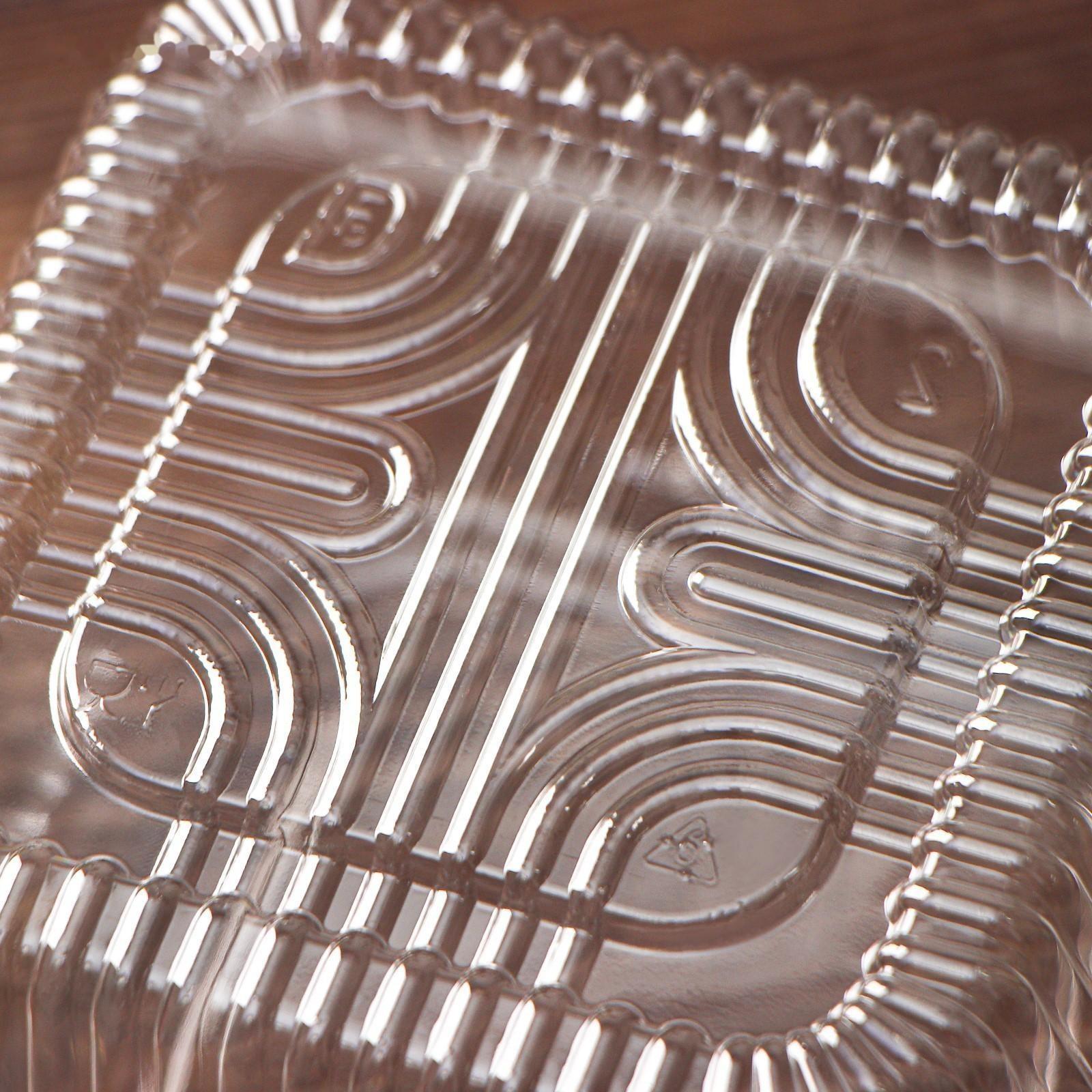 Контейнер одноразовый с неразъёмной крышкой ПР-К9 М, 350 мл, прозрачный 13×13×7,8 см, 550 шт/уп