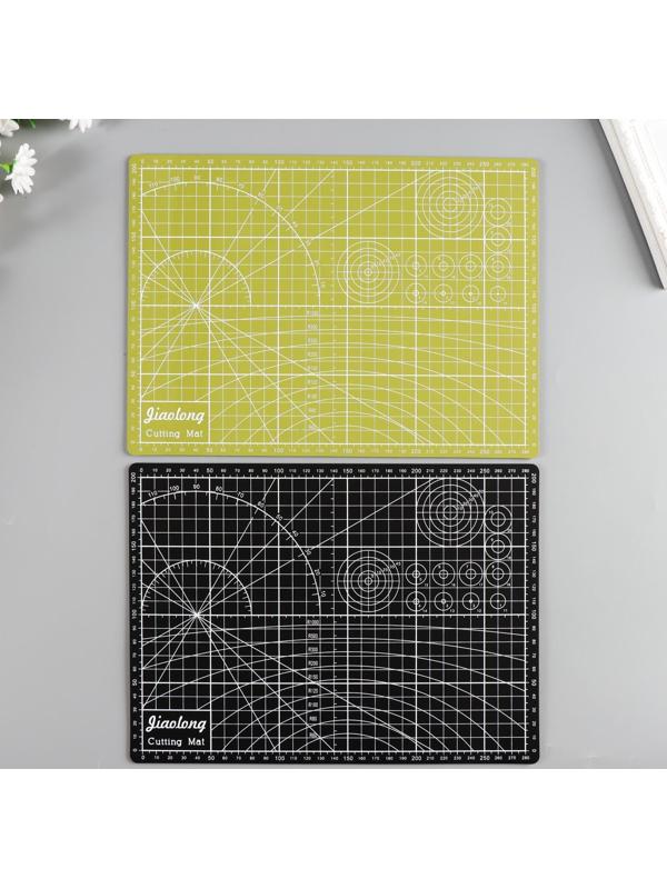 Резиновый мат для творчества цветной А4 МИКС