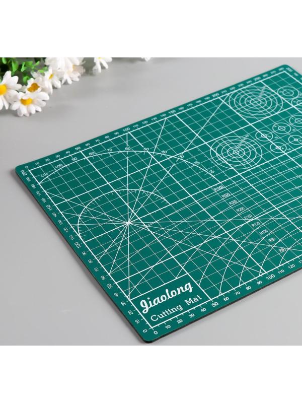 Резиновый мат для творчества цветной А4 МИКС