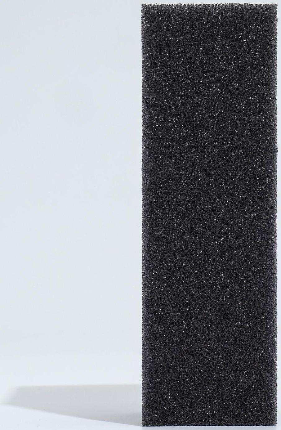 Губка прямоугольная для фильтра, серия F, 5,5 х 6 х 17 см, серая