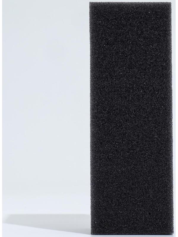 Губка прямоугольная для фильтра, серия F, 5,5 х 6 х 17 см, серая