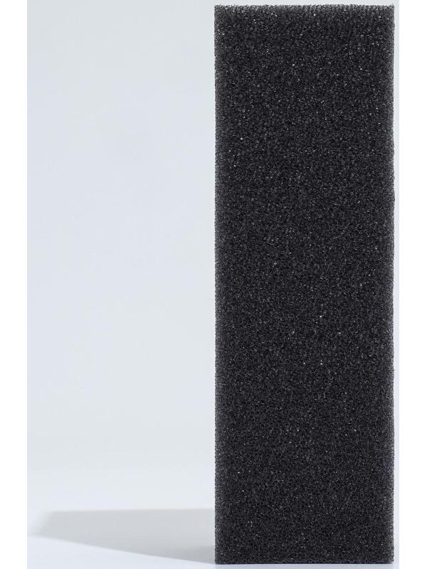 Губка прямоугольная для фильтра, серия F, 5,5 х 6 х 17 см, серая